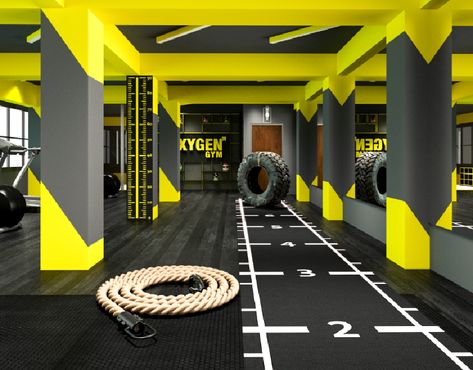 oxygen reloded :: Behance Gym Flooring Ideas, Hiphop Poster, Fitness Design Gym, Parking Plan, Gym Architecture, Commercial Gym Design, Boutique Gym, Gym Design Interior, Crossfit Box