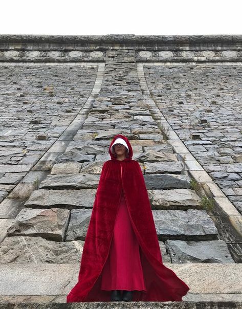 The Handmaid's Tale Book, Handmaids Tale Costume, Handmade Tale, Handmaids Tale, The Handmaid's Tale, Unique Halloween Costumes, Handmaid's Tale, December Birthday, Costume Diy