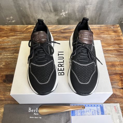 #okify #bagsall #shoes #sneakers #trainers Berluti Shoes, Brown Sneakers, Sneakers For Men, Black And Brown, Shoes Sneakers, For Men, Sneakers, Black