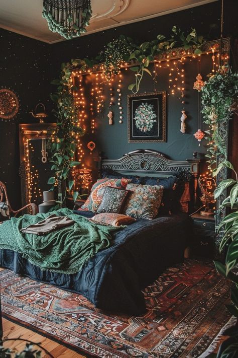 Dream Bedroom Inspiration, Dark Home Decor, Dark Home, Cozy Room Decor, Dream Room Inspiration, Cozy Room, Room Inspiration Bedroom, Dream Rooms, Dream House Decor