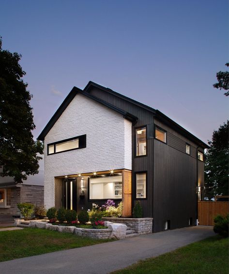 Double Gable House — VFA // Architecture + Design Gable Architecture, Black Barn House, Lakeside House, External Design, Gable House, Master Planning, Black Barn, West Coast Style, Urban Farmhouse