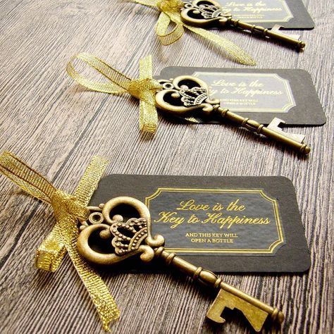 Key Bottle Opener Wedding Favor, Key Wedding Favors, Wine Ring, Wedding Bottle Opener Favors, Wedding Bottle Opener, Creative Wedding Favors, Inexpensive Wedding Favors, Wedding Favors And Gifts, Key Bottle Opener