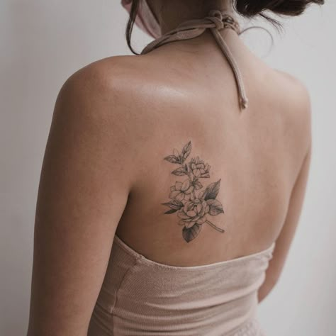 Sampaguita Tattoo, Sampaguita Flower, Jasmine Tattoo, Whimsical Tattoos, Women's Tattoo, Subtle Tattoos, Dream Tattoos, Minimalist Tattoo, Body Tattoos