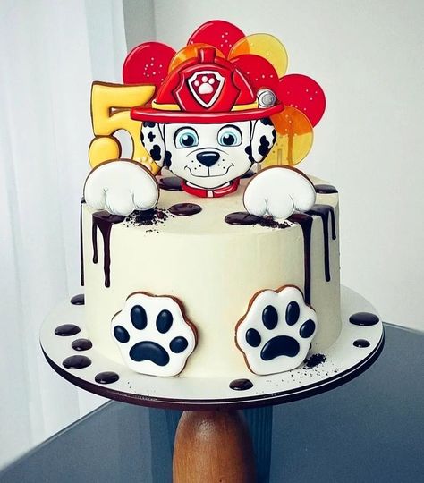 Cake Paw Patrol Boy, Tort Paw Patrol, Marshal Cake, Marshall Birthday Cake, Marshall Cake Paw Patrol, Paw Patrol Marshall Cake, Marshall Paw Patrol Cake, Paw Patrol Cakes, Pastel Paw Patrol