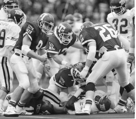 The 12th Man Kick-off Team played a key role in Aggie special teams in the 80's and 90's A&m Football, Kyle Field, Student Newspaper, Heisman Trophy Winners, Mind Thoughts, Texas Aggies, The Underdogs, Football Coach, 12th Man