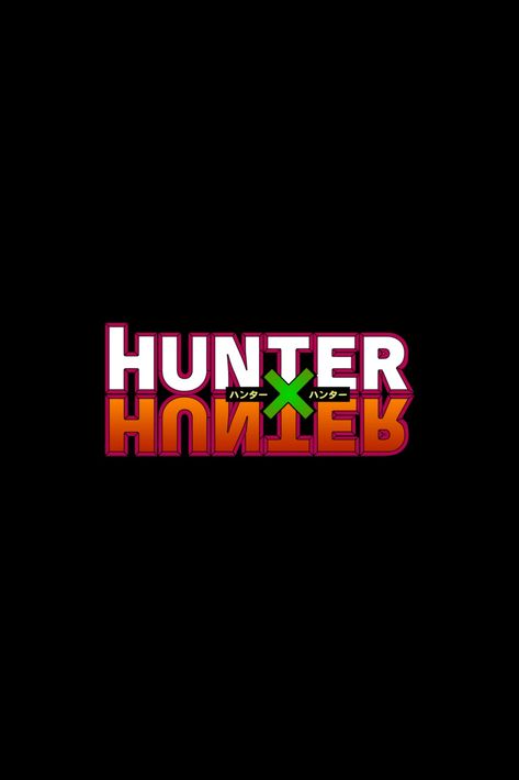 Hunter X Hunter Logo Wallpaper, Hunter X Hunter Symbol, Hxh Logo, Hunter X Hunter Logo, Hunter X Hunter Design, Anime Logos, Hxh Art, Manga Font, Hxh Wallpaper