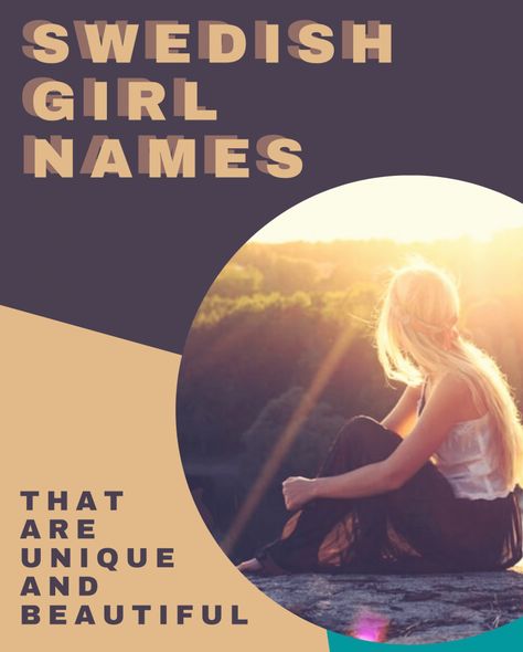 Swedish Baby Names, Swedish Names, Norse Names, Swedish Girl, Leadership Traits, Swedish Women, Traditional Names, Norse Goddess, Swedish Girls