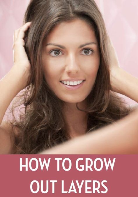 Get the long, layered hairstyle you've always wanted! How To Grow Out Layers In Hair, Growing Out Layers Haircut, Grow Out Layers, Growing Out Layers, Front Hair Layers, A Layered Haircut, Growing Out Hair, Choppy Layers, Healthy Hair Tips