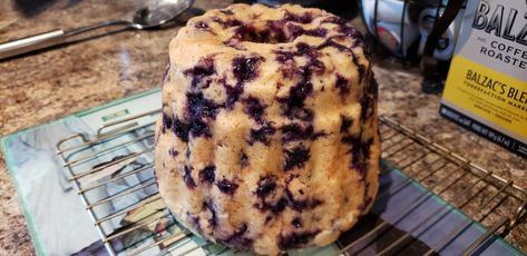 Newfoundland Dishes and Recipes | When visiting Newfoundland my mother and I made this steamed fresh blueberry duff | Facebook Blueberry Duff Recipe, Steamed Pudding, Newfoundland Recipes, Newfoundland, The Duff, My Mother, Blueberries, Ice Cream, Cream