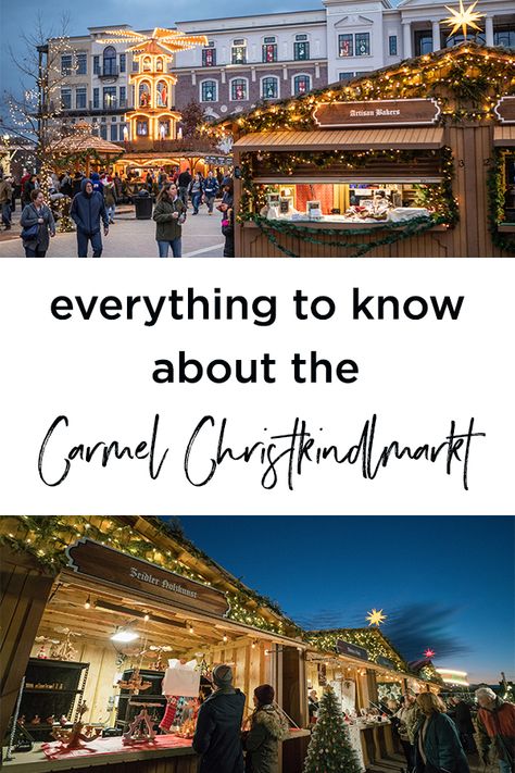 Carmel Indiana Christmas, Indianapolis Things To Do In Winter, Carmel Indianapolis, Indiana Christmas, Travel Indiana, Traditional German Food, Indiana Girl, Carmel Indiana, Road Trip Places