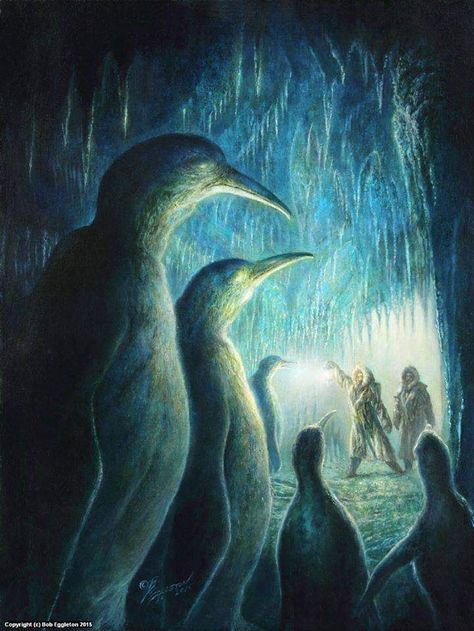 The Albino Penguins from AT THE MOUNTAINS OF MADNESS... At The Mountains Of Madness, Eldritch Moon, Cthulhu Fhtagn, Lovecraft Art, Cthulhu Art, Mountains Of Madness, Pulp Adventure, Call Of Cthulhu Rpg, Lovecraft Cthulhu