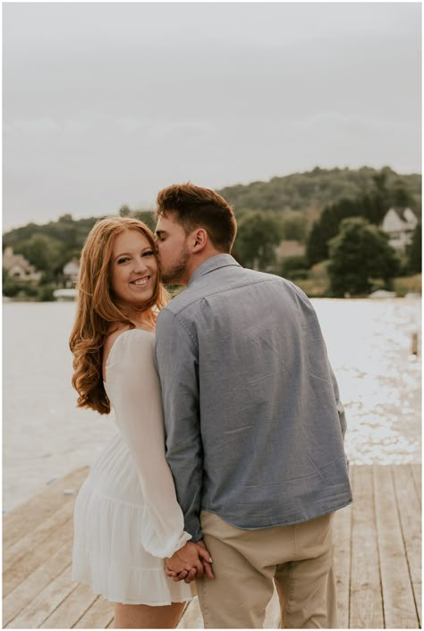 A dreamy Lake Mohawk Engagement Session, set amid the stunning scenery of Sparta, NJ! 📸 Dive into the perfect blend of lake, dock, and lakeside charm for an unforgettable photoshoot. Boat Photography, Lake Engagement Photos, Lake Photoshoot, Lake Dock, Stunning Scenery, Couple Engagement Pictures, Summer Engagement Photos, Engagement Pictures Poses, Lake Photos