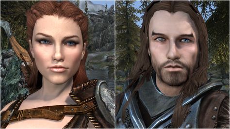 Total Character Makeover - Best Skyrim Special Edition Mods for Steam, PS4, Xbox. Total Character Makeover is a mod that aims to make the character models of Skyrim look a bit more aesthetically-pleasing and less muddy and rough Skyrim Character Creation, Skyrim Mods Female, Skyrim Game, Skyrim Nexus Mods, Skyrim Special Edition Mods, Skyrim Art, Skyrim Mods, Elder Scrolls Art, Game Studio