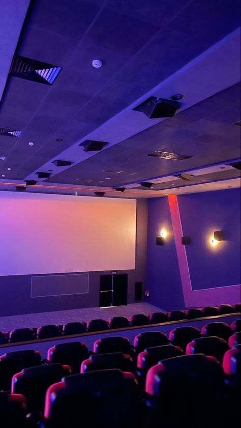 Movie Theather, Movie Theater Aesthetic, Preppy House, Dream Mansion, Purple Vibe, Kids Zone, Theatre Arts, Fantasy House, Islamic Wallpaper