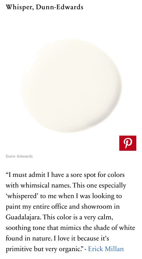 Dunn Edwards - Whisper (white) Dunn Edwards Whisper White, Dunn Edwards Interior Whites, Whisper Dunn Edwards, Dunn Edwards Whisper, Dunn Edwards White Paint Colors, Dunn Edwards Paint Colors Interiors, Exterior Paint Color Schemes, Best Exterior House Paint, Ranch House Remodel