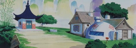 Goku House, Dragon Ball Z Background, Dragon Ball Oc, Son Goku, D B, Planet Earth, Super Heroes, Dragon Ball Z, Future House