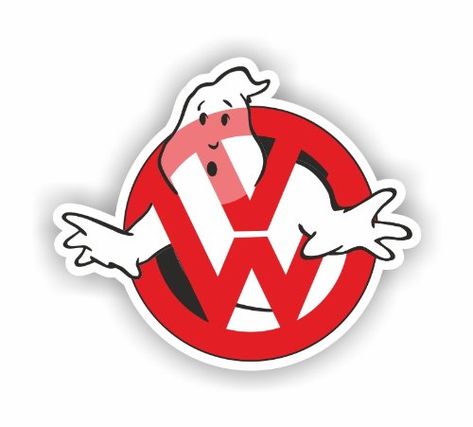 Volkswagen Decal, Ghostbusters 1, Van Volkswagen, Vinyl Record Crafts, Vw Logo, Custom Car Audio, Camper Bus, Vw Ideas, Automotive Logo Design