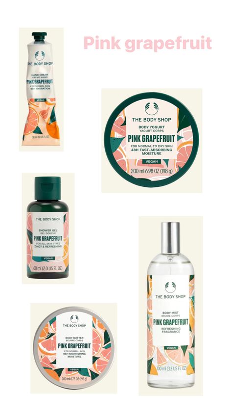 Fruity Body Wash, Body Shop Gift Sets, Body Shop Body Yogurt, The Body Shop Grapefruit, The Body Shop Body Yogurts, Wishlist Board, Fragrances Perfume Woman, Inspo Pics, Normal Skin