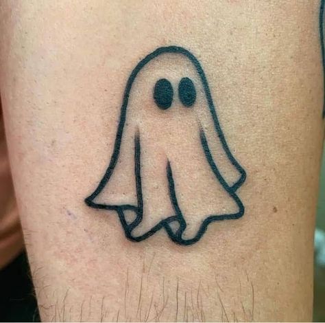 Stick Poke Tattoo, Pumpkin Tattoo, Sharpie Tattoos, Pen Tattoo, Ghost Tattoo, Handpoke Tattoo, Spooky Tattoos, Cute Little Tattoos, Halloween Tattoo