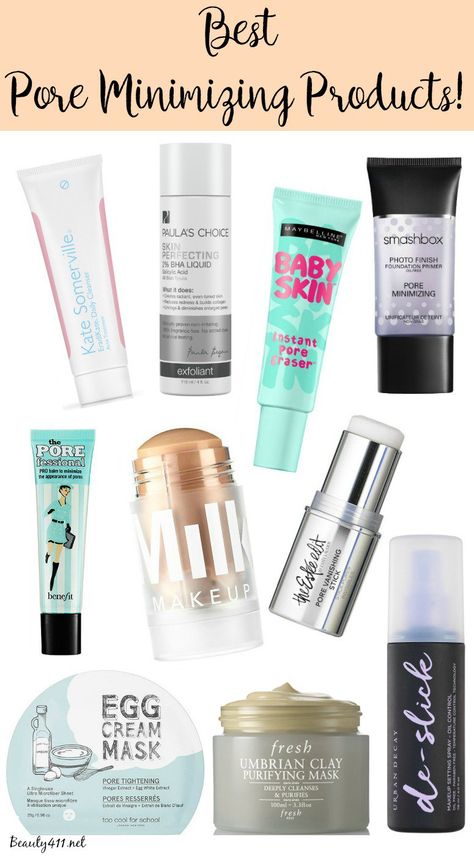 Pore Minimizer Products, Best Pore Minimizer, Pore Minimizer, Benefit Makeup, Beauty Regimen, Skin Pores, Minimize Pores, Face Scrub, Gorgeous Makeup