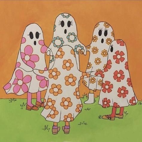 halloween ! october fall ghosts spooky scary haunted groovy aesthetic flowers vintage drawing doodle peace peaceful happy cute orange pink ritual witch Aesthetic Flowers Vintage, Groovy Aesthetic, Aesthetic Flowers, Vintage Drawing, Aesthetic Indie, Spooky Scary, Indie Aesthetic, Flowers Vintage, Aesthetic Grunge