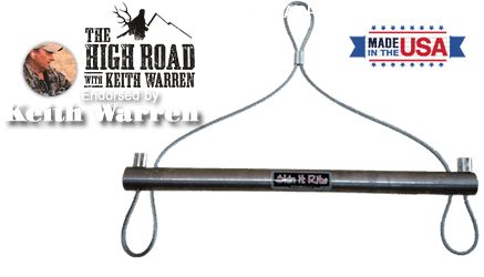 Skin it Rite Gambrel deer hoist hanger is endorsed by Keith Warren Deer Skinning Rack, Deer Feeder Diy, Deer Hoist, Hunting Gadgets, Deer Habitat, Deer Processing, Hunting Property, Game Hunting, Hunting Supplies