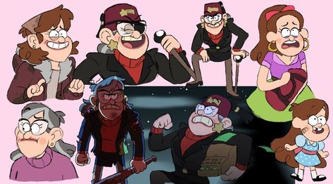 Relativity Falls, Fall Memes, Gravity Falls Funny, Desenhos Gravity Falls, Gravity Falls Au, Gravity Falls Fan Art, Gravity Falls Comics, Reverse Falls, Gravity Fall