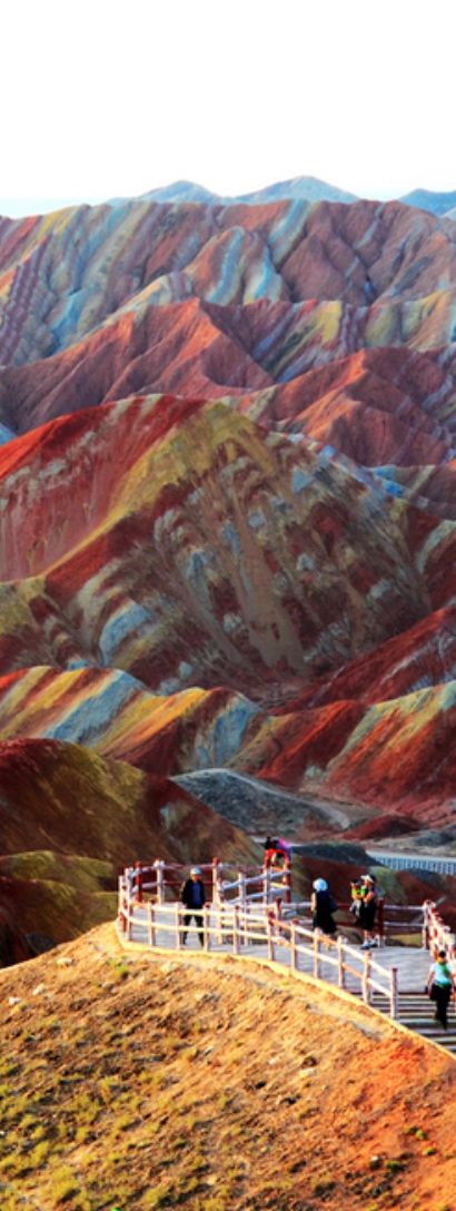 Zhangye Danxia landform in Gansu, China-- Gansu China, Zhangye Danxia Landform, Danxia Landform, Zhangye Danxia, Rainbow Mountains, Mountain Love, Landform, Earth Colors, Red Stones