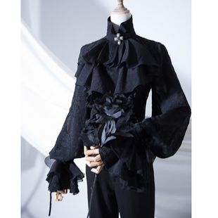 ZJSTORY original LOLITA bloody Gothic wind dark shirt vest windbreaker male suit | Victorian Gothic Men, Male Victorian Goth Outfits, Gothic Clothes Male, Male Gothic Outfits, Gothic Male Outfit, Victorian Clothing Male, Gothic Suits, Victorian Fashion Male, Victorian Male Fashion