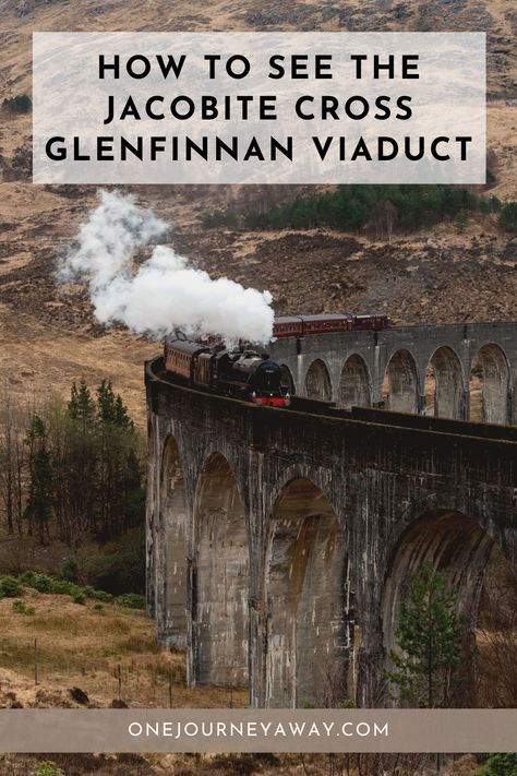 A Guide to Seeing The Jacobite Steam Train Cross Glenfinnan Viaduct — One Journey Away | Edinburgh | Travel & Lifestyle Jacobite Train, Jacobite Steam Train, Disney World Itinerary, Glenfinnan Viaduct, Old Bridges, Edinburgh Travel, Train Station Architecture, Amazing Places On Earth, Visit Scotland