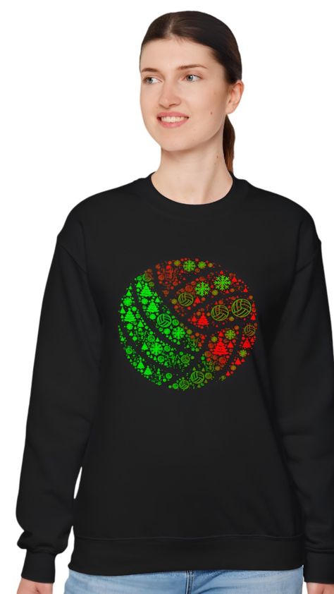 This volleyball sweatshirt design is perfect for sports lovers, making it an ideal holiday gift with vibrant colors. It keeps you warm during the colder months, while the classic fit and crew neck offer a comfortable and stylish garment. Embroidered decoration on the left chest adds a personalized touch. Your gift will be delivered to your home on time!