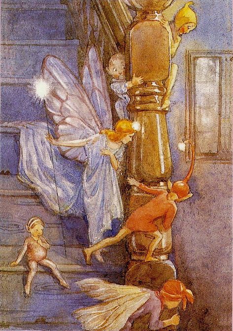 Disbelief shatters our Belief , let it not affect you. – Sue and Robina,'s stories from Unfolding Enlightenment Margaret Tarrant, 동화 삽화, Fairy Illustration, Elves And Fairies, Children Playing, Fairies Elves, Vintage Fairies, Fairy Magic, Flower Fairies