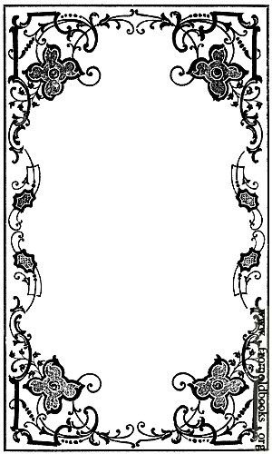 [Picture: Early Victorian Border from Book Cover] Victorian Border, Border Designs, Borders, Book Cover, Frame, Design