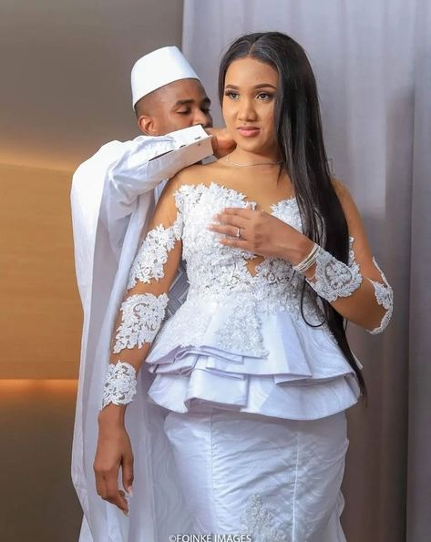 Guinean Wedding Couple in White❤️ Wedding Couple, Weeding, Wedding Couples, Wedding Day