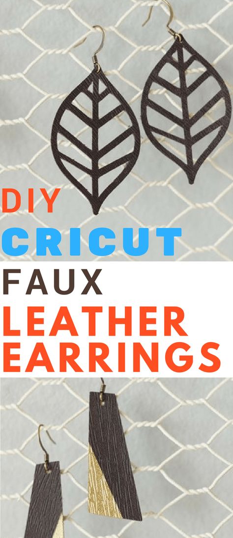 Suede Projects, Cricut Faux Leather Earrings, Vinyl Creations, Diy Leather Earrings, Felt Jewelry, Faux Leather Earrings, Leather Crafts, Diy Cricut, Cricut Machine