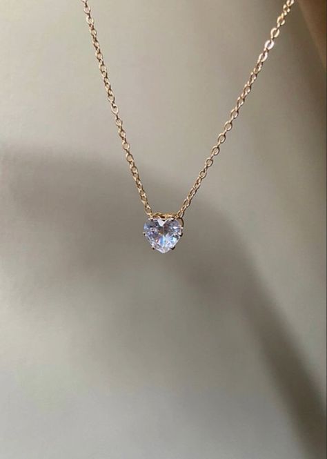 Real Diamond Necklace Simple Classy, قلادات متدلية, Disney Necklace, Pretty Jewelry Necklaces, Jewelry Accessories Ideas, Dope Jewelry, Stylish Necklace, Girly Accessories, Pretty Jewelry