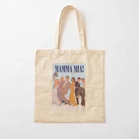 Secure Checkout | Redbubble Mamma Mia Gifts, Mama Mia Style, Mamma Mia Poster, Bags Ideas, Dot Dot, Mama Mia, Dancing Queen, Musical Movies, Grad Party