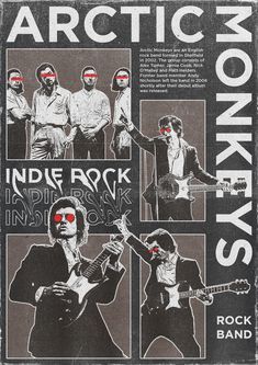 Music Band Posters Graphic Design, Band Posters Graphic Design, Music Band Poster Design, Grunge Poster Ideas, Rock Band Graphic Design, Graphic Design Concert Poster, Music Posters Graphic Design, Graphic Music Poster, 90s Grunge Graphic Design