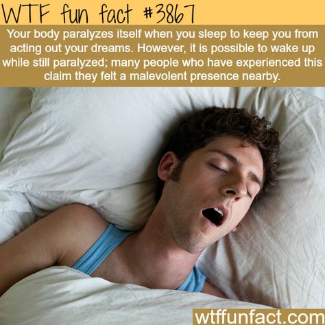 Sleep Paralyzed, What The Fact, Scary Facts, Creepy Facts, Mind Blowing Facts, Wow Facts, Science Facts, Interesting Information, True Facts