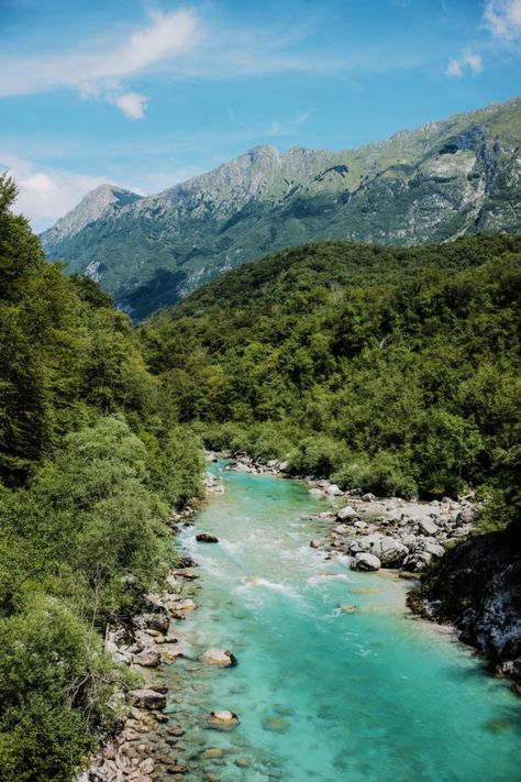 Visit And Explore The Emerald Soca River In Slovenia Shifting Board, Water Magic, Landscape Reference, Scenic Places, Pretty Views, Peaceful Living, Lake Bled, Forest Road, Actors Images