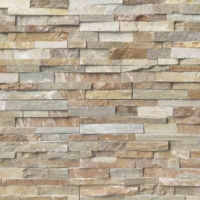 Interior Accent Wall, Stacked Stone Panels, Stone Veneer Panels, Stone Walls Interior, Slate Wall Tiles, Slate Wall, Stone Panels, Stone Siding, Stone Cladding