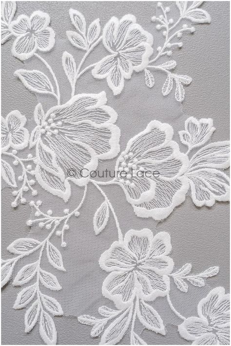 A22-265 // Romantic Flower Lace Patch/ Cotton Flower Applique/ - Etsy Embroidery Patterns For Beginners, Applique Couture, Flower Lace Pattern, Romantic Pattern, Lace Tattoo Design, Brush Embroidery, Best Embroidery Machine, Lace Drawing, Lace Cake