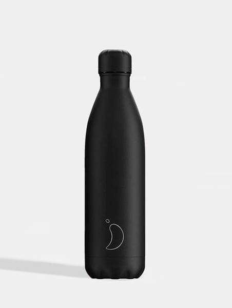 Chilly’s Black 500ml Stainless Steel Water Bottle | Eco-friendly | [affiliate] Chilly's Bottle, Water Bottels, White Timberland Boots, Black Water Bottles, British Lifestyle, Pink Camera, Trendy Water Bottles, Water Bottle Stainless Steel, School Bag Essentials