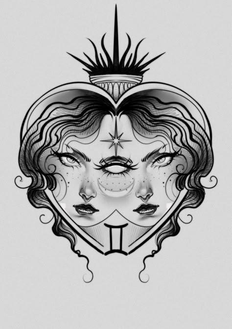 Tatouage sign gemini Gemini Sign Tattoo Men, Gemini Japanese Tattoo, Gemini Flash Tattoo, Two Faced Gemini Tattoo, Gemini Tattoo For Women Unique, Gemini Art Illustrations, Tattoo Ideas Gemini, Unique Gemini Tattoo, Virgo Women Tattoo