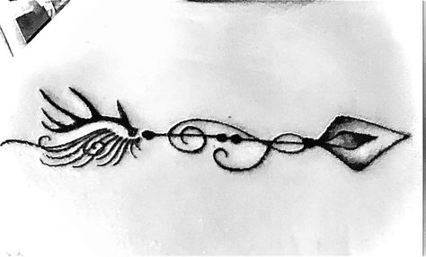 Antler Infinity Tattoo, Shed Tattoo, Antler Tattoo, Tiny Tattoos For Women, Moose Antlers, Elk Antlers, Arrow Tattoo, Couple Tattoos, Tiny Tattoos