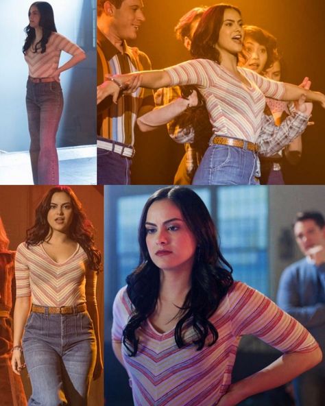 Riverdale Outfits Veronica, Riverdale Veronica Outfits, Veronica Lodge Riverdale, Veronica Lodge Outfits, Riverdale Outfits, Riverdale Veronica, Riverdale Fashion, Tv Clothes, Camilla Mendes