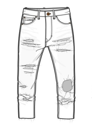 Bottoms: Denim Sketch, Character Background, Bottoms Men, Drawing Men, Jeans Drawing, Sketch Fashion, Fashion Design Template, Denim Bottoms, Clothing Sketches