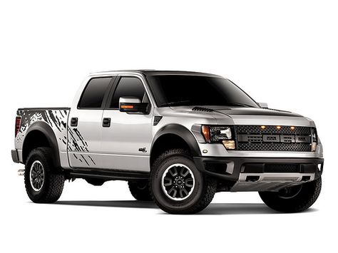 AIRLIFE te dice. la Ford Lobo Raptor SVT 2013, la cual destaca por ser ahora de doble cabina (antes era de cabina y media). Mantiene el mismo diseño exterior como interior del modelo anterior y está disponible en colores rojo, plata, blanco y azul. Mecánicamente porta un motor de 6.2L V8 de 411 Hp y torque de 434 Lb-pie. La transmisión es automática de seis velocidades con tracción 4x4. Cuenta con amortiguadores de alto desempeño, así como brazos de suspensión reforzados. 2012 Ford Raptor, Ford Svt Raptor, Ford Raptor Truck, Ford Raptor Svt, Raptor Truck, Ford Lobo, Ford Svt, Svt Raptor, Jacked Up Trucks