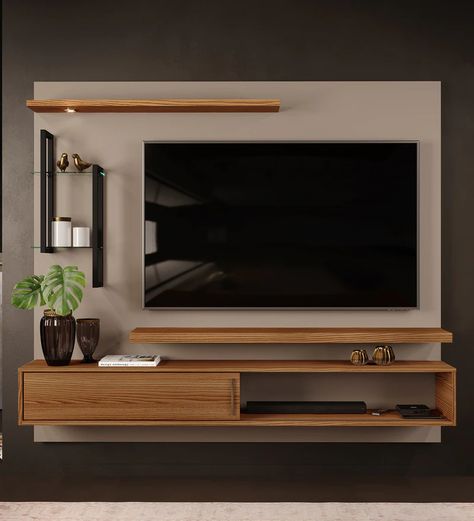 Simple Tv Unit Design, Tv Cabinet Design Modern, Modern Tv Room, Modern Tv Unit Designs, Tv Unit Design Modern, Wall Unit Designs, Simple Tv, Tv Unit Furniture Design, Tv Unit Decor