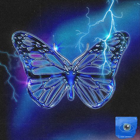 Cyberpunk Butterfly, Futuristic Dystopia, Alt Aesthetic, Lab Logo, Drain Gang, Wallpapers Widgets, Y2k Design, Design Aesthetics, 3d Icons